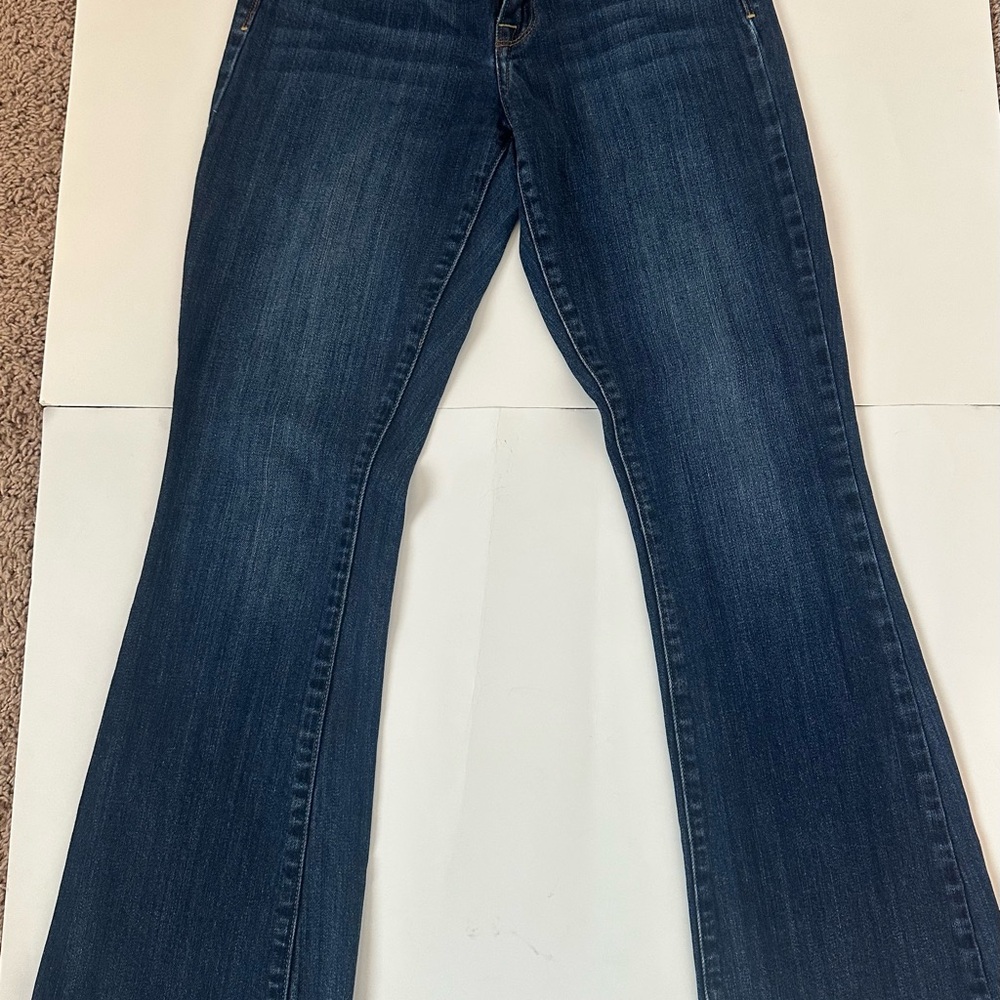Lucky Brand Dark Blue Sofia Bootcut Jeans size 4, 27 inseam - Picture 3 of 8